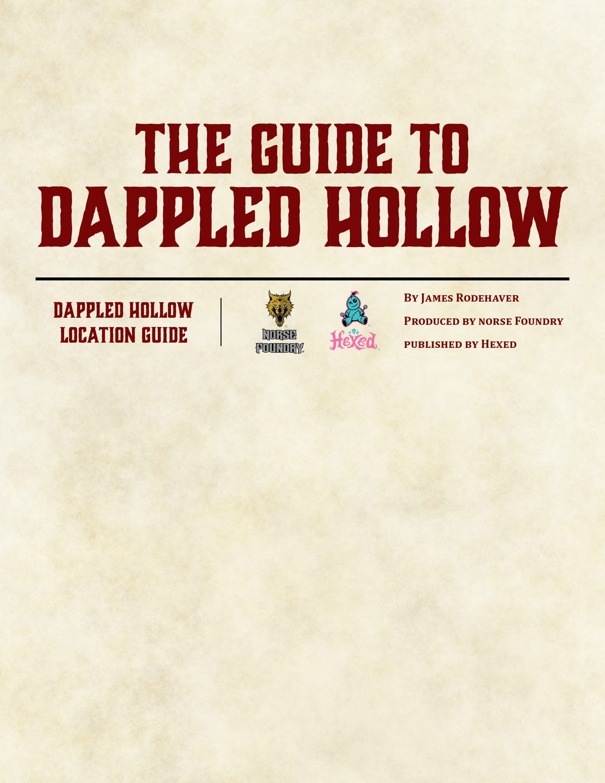Titanskeep®: Guide to Dappled Hollow 5E Digital