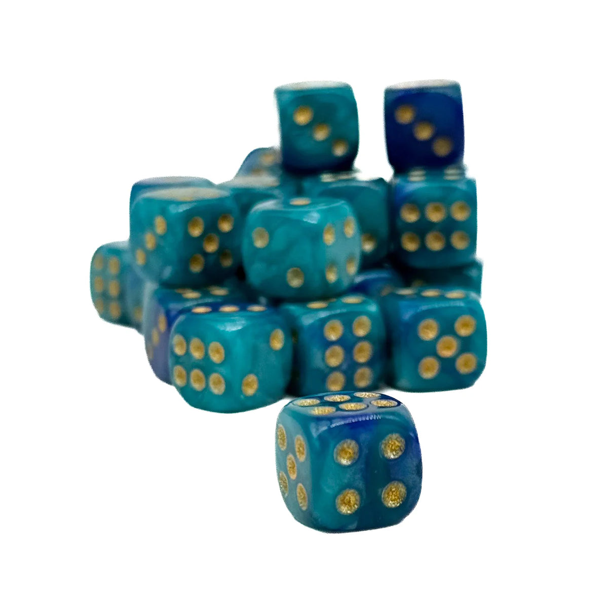 Soothing Ocean - Set of 36 - 12mm Pips by Hexed®